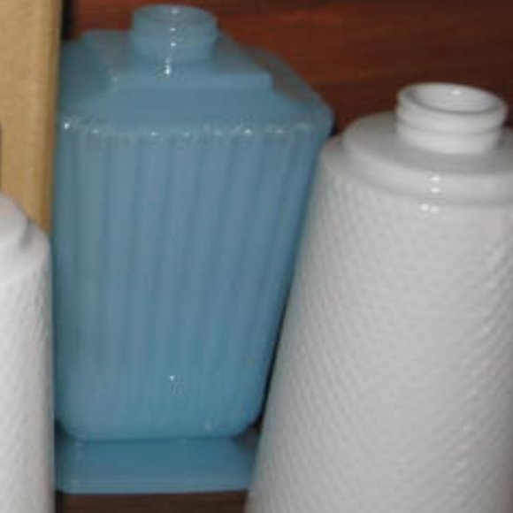 NEW 4 Soap Lotion Dispensers Lands End Martha Stewart or Vases w/o Pumps - Picture 1 of 12